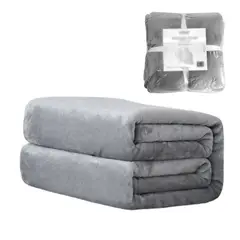 KINDA NICE - Manta Polar Cálida 200 X 230 Cm, 1015 G, Gris