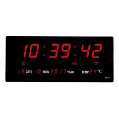 GENERICO - Reloj Mural Reloj Digital De Pared Led Fecha