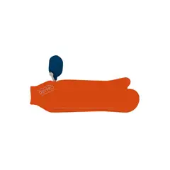 MAXCARE - Protector De Yeso Inflable Brazo Largo Talla S DRYPRO