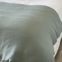 NATURALINO - Piecera Lino Grueso Loa XL - 240x100 cms - Aqua -