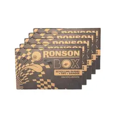 RONSON - Papelillo Display Organic + Tips + Moledor 15 kits