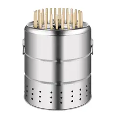 GENERICO - Parrilla De Carbón For Barbacoa Estufa Colgante Sin Humo