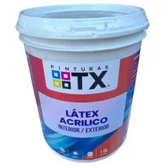 TX - Galon Latex Acrilico Color Blanco Grupo Transex