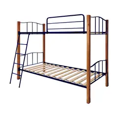 FUTONES Y MUEBLES - Camarote Modelo Country 1 Plaza Azul