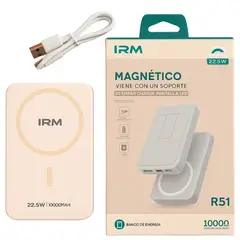 GENERICO - Cargador Portatil Power Bank Bateria Inalambrica Magnetica