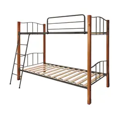 FUTONES Y MUEBLES - Camarote Modelo Country 1 Plaza Castaño