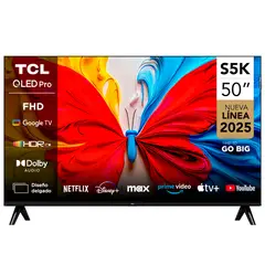 TCL - Smart TV 50 FULL HD QLED 50S5K