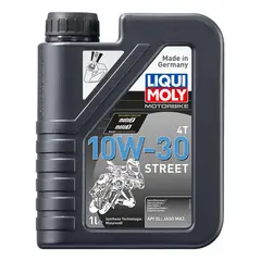 LIQUI MOLY - Aceite Motorbike4t 10w30 Sintético Street 1l