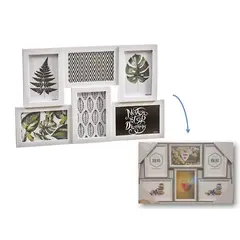 VISUALHEX LIMITADA - Marco De Madera Set 6 Fotos 10x15 Cm Gris