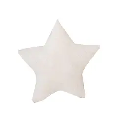 DECORACION CREATIVA - Cojín Infantil Bebe - Estrella Blanca