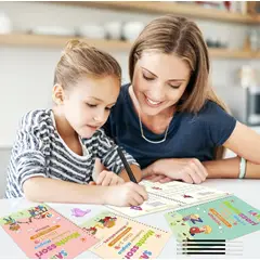 GENERICO - Set 4 cuadernos magicos reutilizable caligrafia para niños