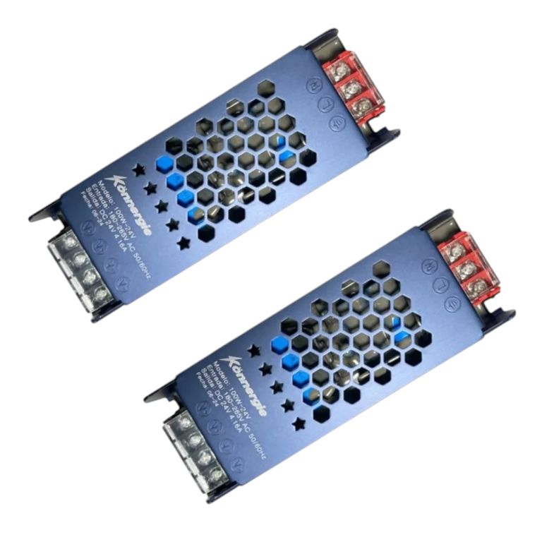 2 Fuentes de Poder 24V 4.16A 100W HQ Ultra Compacta