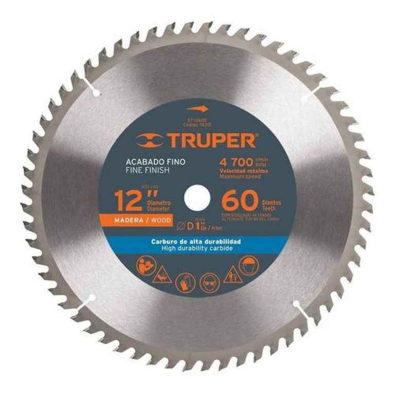 Sierra Circular Pmadera 12 X 60 Dts