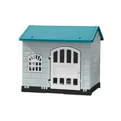 GENERICO - Casa de perro 75x57x65 cm Verde Casa Viva