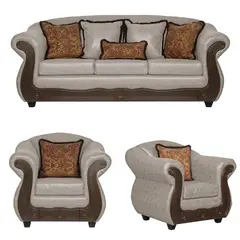 BLACK FACTORY - Juego de Living 3 1 1 Estambul