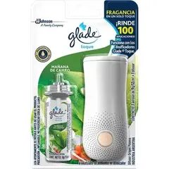GLADE - Aromatizante Toque Kit Difusor + Repuesto 9g Campo