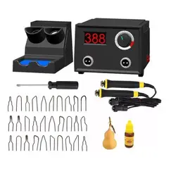GENERICO - Pirograbador Pirografo Maderas Cueros 20 Puntas 40w
