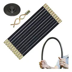 KUANGYE - 9 Metros Set Varillas Destapa Alcantarillado Industrial