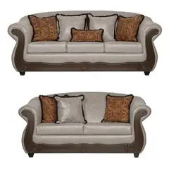 BLACK FACTORY - Juego de Living 3 2 Estambul