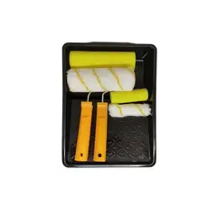 GENERICO - Set De Juego De Rodillos Para Pintar Rodillos + Bandeja