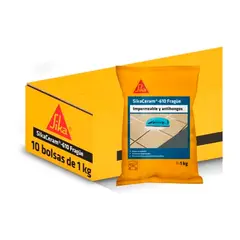 SIKA - SIKACERAM-610 FRAGÜE GREY-GARZA BOLSA 1 KG
