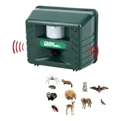 GENERICO - Ahuyentador Ultrasónico Repelente De Animales Plagas