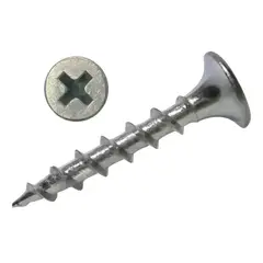 GENERICO - Tornillo CRS Volcanita 6X5/8 Zincado 1000 unidades