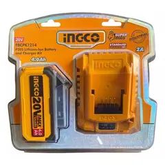 INGCO - Kit Bateria P20s 20v 40ah + Cargador FBCPK1214