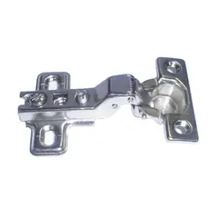 KUTZ - Bisagra semicurva 26 mm 2 unidades con tornillos