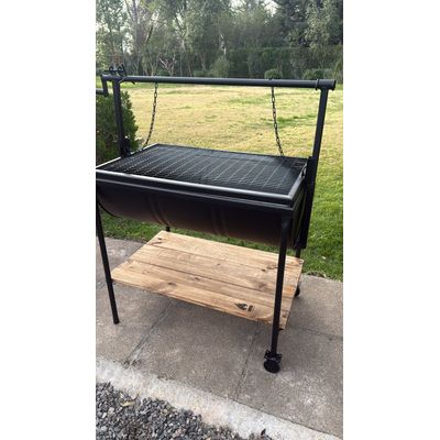 Generico Parrilla Con Levante Desmontable Y Apoyo Tipo