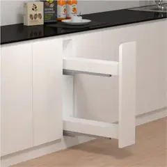 KUTZ - Especiero extraible para muebles 150mm blanco