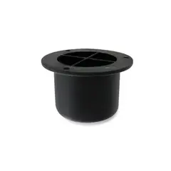 KUTZ - Elevadores 60x30mm negro 4 unidades