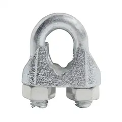 IMPORPER - Abrazadera cable 1/8" uds