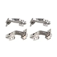 KUTZ - Set 2 bisagras 35mm 165º + 2 bisagras 35mm bifold