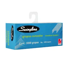SWINGLINE - Corchetes 26/6 Caja 5000 Unidades