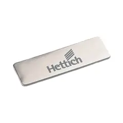 HETTICH - Tapa con logo cromo innotech 2uds