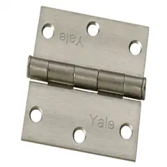 YALE - Bisagra 3.5x3.5 acero inoxidable un