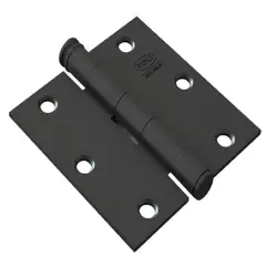 POLI - Bisagra 3x3 acero pintado negro un