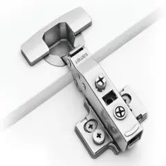 SAMET - Bisag. 35 semicurva cierre suave 3d clip tarugo 10mm 2unds