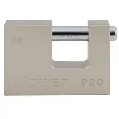 OISTER - Candado 80mm Niquel Cortina