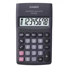CASIO - Calculadora Hl-815l-Bk De Bolsillo