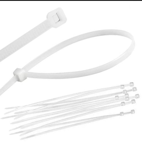 AMARRACABLES 12 pulg BLANCO (4.8 X 300MM) BL/100UN