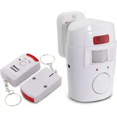 GENERICO - Alarma Inalámbrica Sensor Movimiento 105dB Casa Oficina