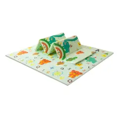 GENERICO - Alfombra Goma Eva Plegable Para Bebé / Con Bolso 180x200 Niña
