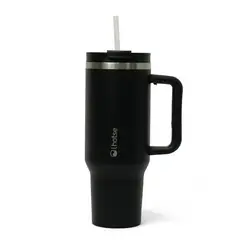 LHOTSE - Vaso Térmico Tumbler 1180ml Acero Inoxidable con Tapa - Negro