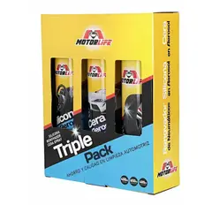 MOTORLIFE - Tripack Brillo y Protección para tu Vehículo