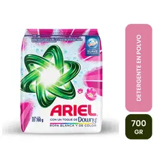 ARIEL - Detergente En Polvo Con Toque De Downy 700g
