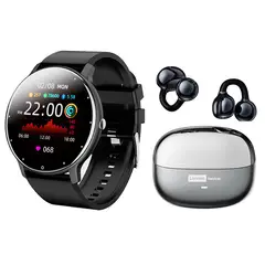 LENOVO - Audifonos LE06 Bluetooth y Fit Pro reloj inteligente