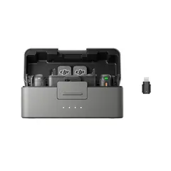 DJI - Microfono Mic 3 (2 TX + 1 RX + Charging Case)