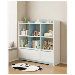 HOMER DESIGN - Organizador Niño Multiuso Living Escritorio Libros 90x30x100 con 3tira